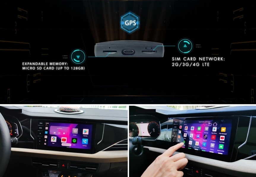 Android Box Ovi cho xe ô tô giá rẻ chất lượng tốt