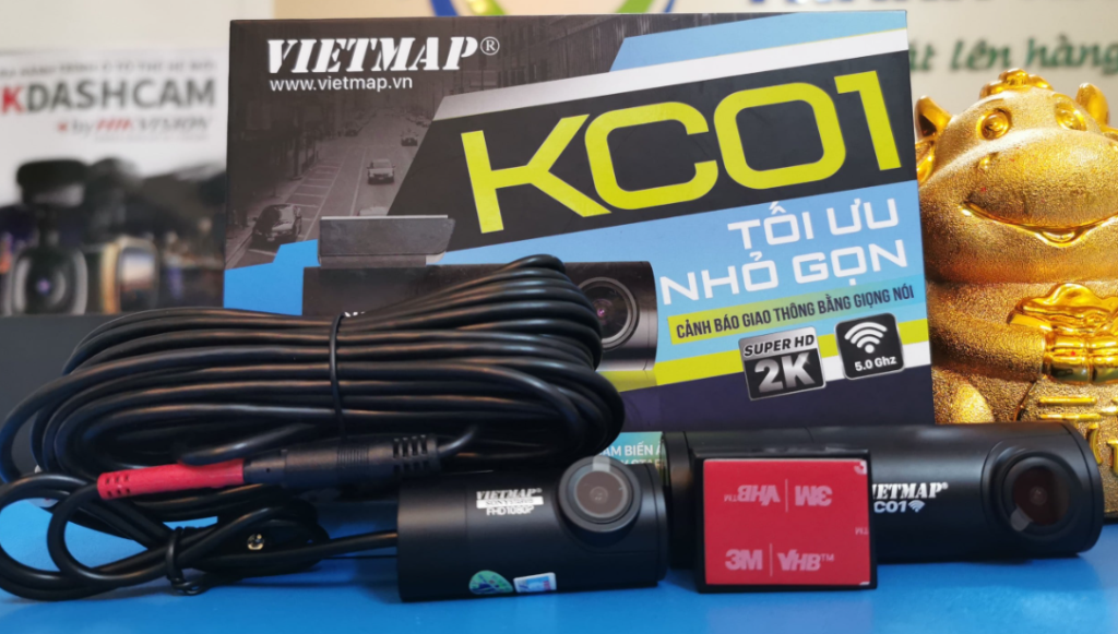 review camera hành trình Vietmap KC01 Pro